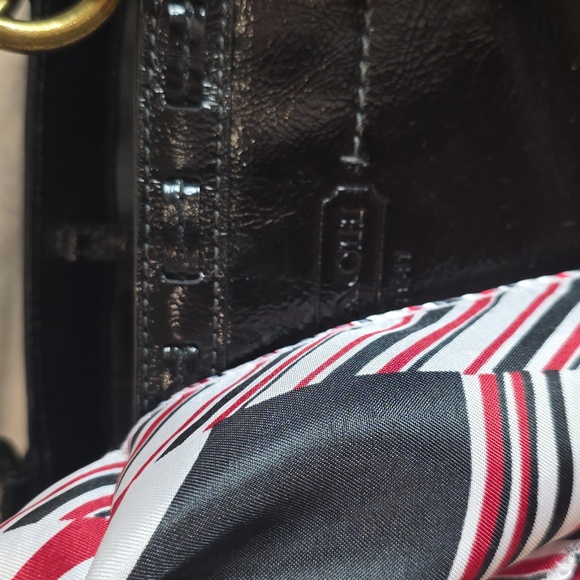 Coach Gallery Tote With Leather Lacing Detail Excellent Condition #11500 - Picture 9 of 12